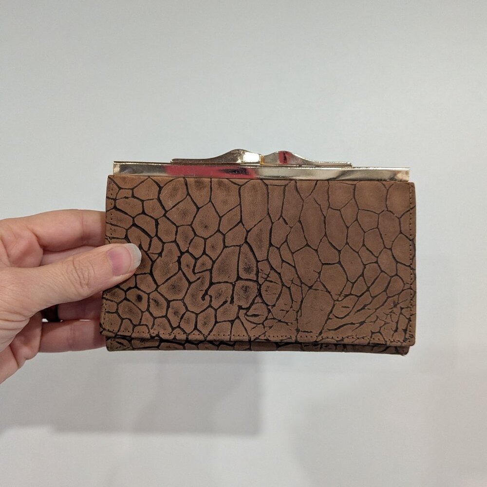 Genuine Elephant Leather Wallet VINTAGE